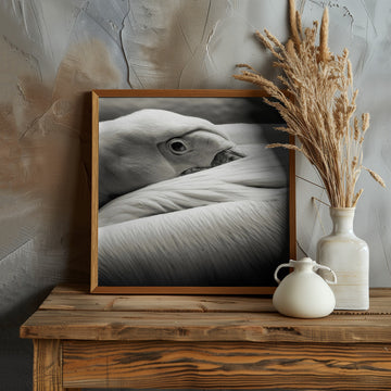 Calm Pelican Close-up | Poster - Room Interior 1