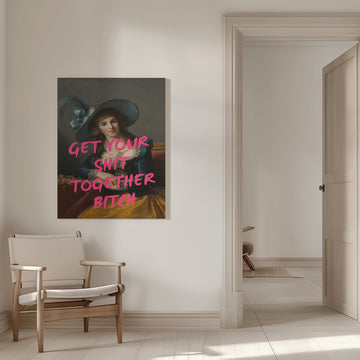 Sassy Lady Quote | Canvas - Room Interior 1