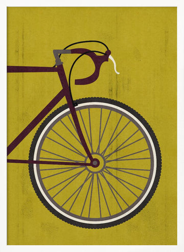 Classic Bicycle Style | Poster - White Frame Interior