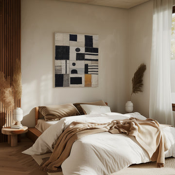 Patchwork Symphony | Canvas - Room Interior 2
