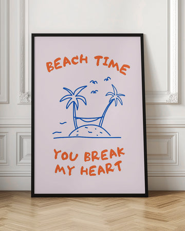 Beach Time Heartbreak | Poster - Room Interior 1