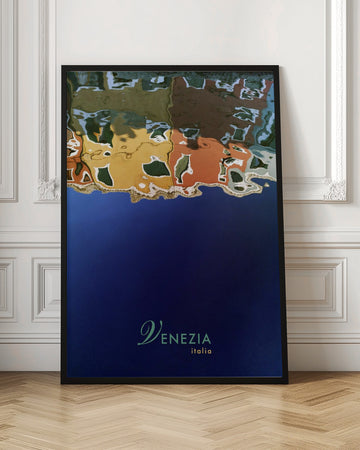 Colorful Venice Reflections | Poster - Room Interior 1