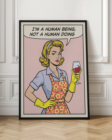 Human Being Pop Art | Poster - Room Interior 1