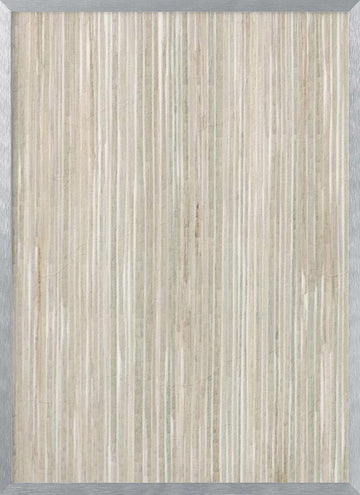 Soft Linear Pattern | Poster - Silver Frame Interior