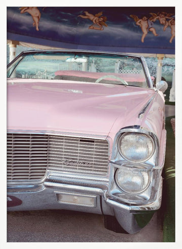 Pink Cadillac Dream | Poster - White Frame Interior