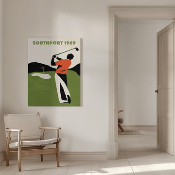 Southport Golf 1969 | Canvas - Room Interior 1