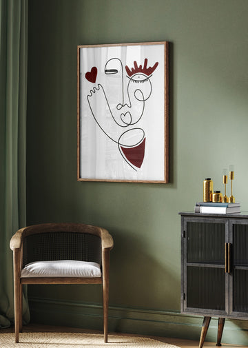 Self love iii | Poster - Room Interior 2