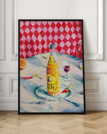 Vibrant Table Still Life | Poster - Room Interior 1