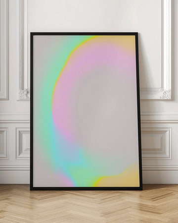 Pastel Glow Curve | Poster - Room Interior 1