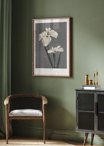 Iris Kæmpferi | Poster - Room Interior 2