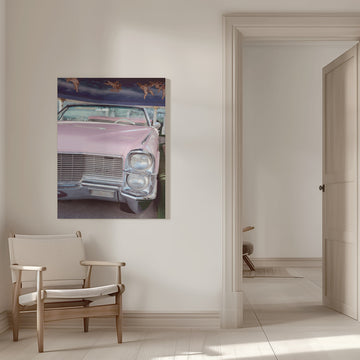 Pink Cadillac Dream | Canvas - Room Interior 1