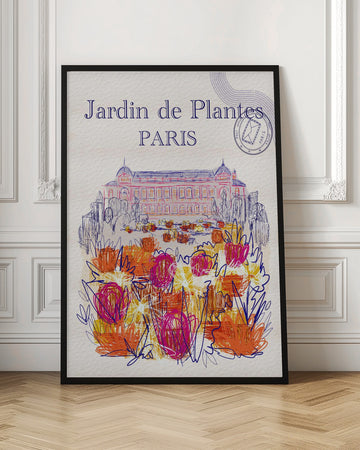 Jardin de Plantes Blooms | Poster - Room Interior 1