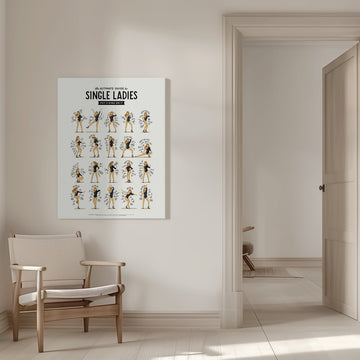 Iconic Dance Poses | Canvas - Room Interior 1