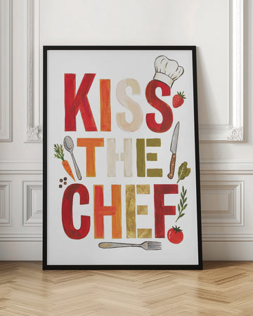 Kiss The Chef | Poster - Room Interior 1