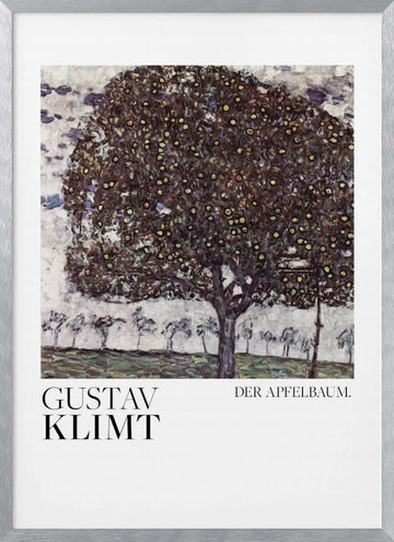Der Apfelbaum (1916) Poster | Poster - Silver Frame Interior