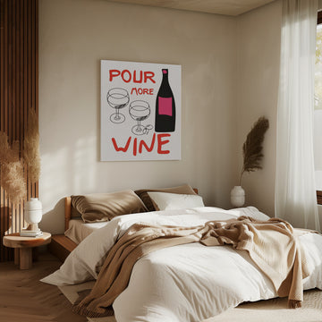 Pour More Wine | Canvas - Room Interior 2
