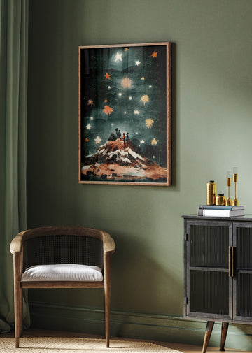 Starlit Reverie | Poster - Room Interior 2