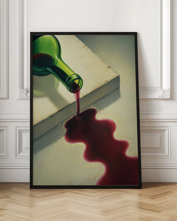 Pouring Red Wine | Poster - Room Interior 1