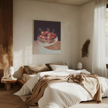 Sparkling Disco Cherries | Canvas - Room Interior 2