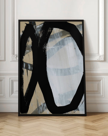 Bold Abstract Strokes | Poster - Room Interior 1