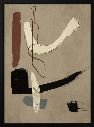 Opposite | Poster - Black Metal Frame Interior