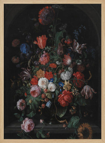 Flower Piece | Poster - Wood Frame Interior