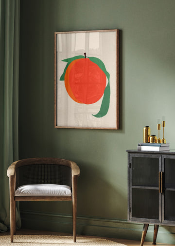 Peach | Poster - Room Interior 2