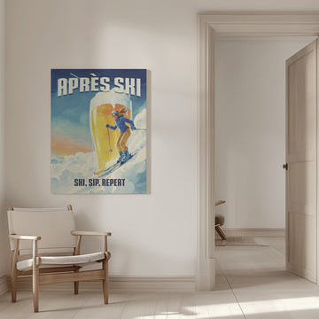 Après Ski Beer Fun | Canvas - Room Interior 1