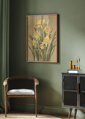 Daffodils | Poster - Room Interior 2