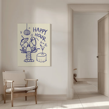 Happy Hour Lobster | Canvas - Room Interior 1
