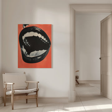 Screaming Open Mouth | Canvas - Room Interior 1