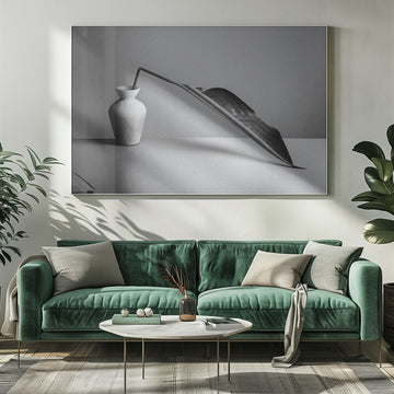Monochrome Botanical Study | Poster - Room Interior 1