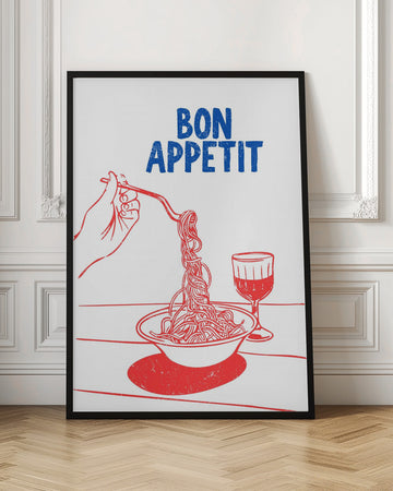 Spaghetti Bon Appetit | Poster - Room Interior 1