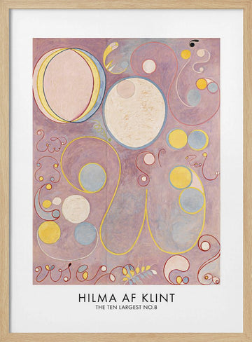 The Ten Largest No.8 Poster | Poster - Wood Frame Interior