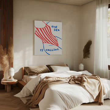 The Sea Is Calling | Canvas - Room Interior 2