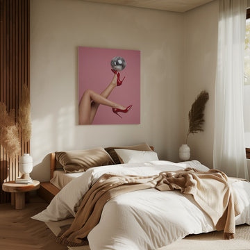 Red Heels Disco Glam | Canvas - Room Interior 2