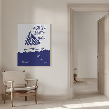 Salt + Sun + Sea | Canvas - Room Interior 1
