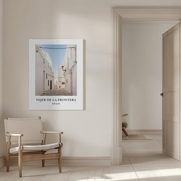 Vejer de La Frontera Spain Travel poster | Canvas - Room Interior 1