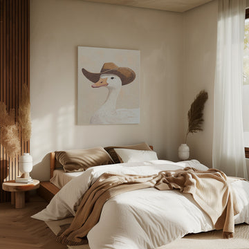 Cowboy Goose | Canvas - Room Interior 2