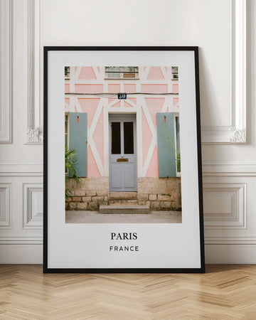 Paris France Travel poster | Poster - Room Interior 1