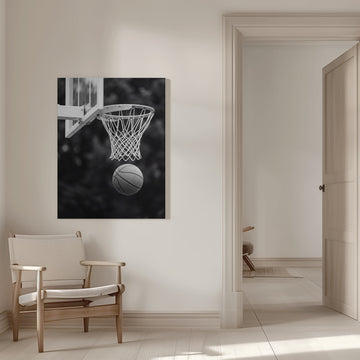 Basketball Hoop Shot | Canvas - Room Interior 1