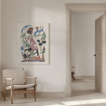 Mythical Nature Queen | Canvas - Room Interior 1