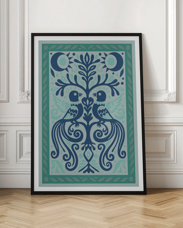 Two Birds Tree of Life | Poster - Room Interior 1