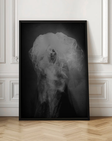 Veiled Ethereal Woman | Poster - Room Interior 1
