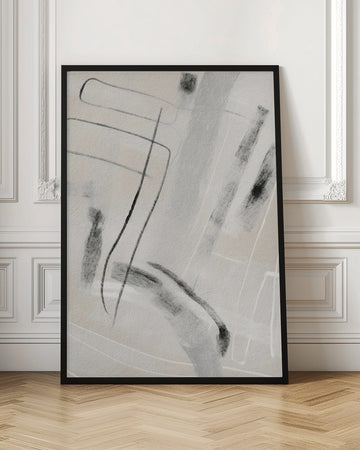 Abstract Flowing Lines | Poster - Room Interior 1