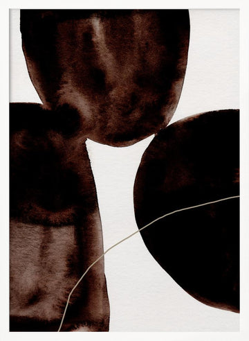 Shapes 11X | Poster - White Frame Interior