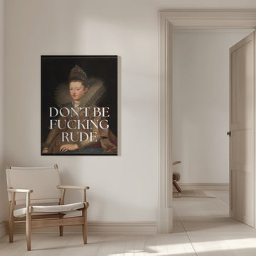Sassy Royal Portrait | Canvas - Room Interior 1