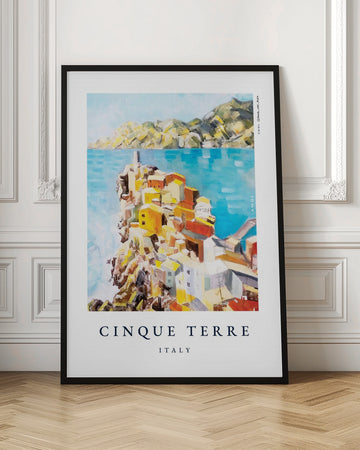 Colorful Cinque Terre Italy | Poster - Room Interior 1