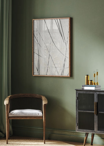 Organic Lines Texture | Poster - Room Interior 2