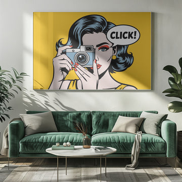 Pop Art Photographer | Poster - Room Interior 1
